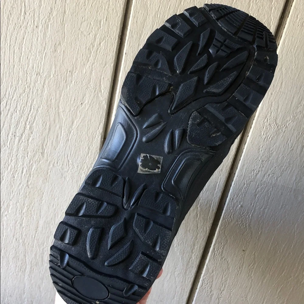 Men's Black Insulated Rain & Snow Boots